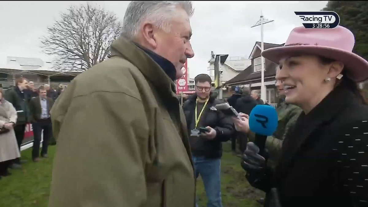 🗣️"This was this horse's Gold Cup." Paul Nicholls OBE reviews Henri The Second's jawdropping victory Sandown Park "We'll wait for the mud." 😂