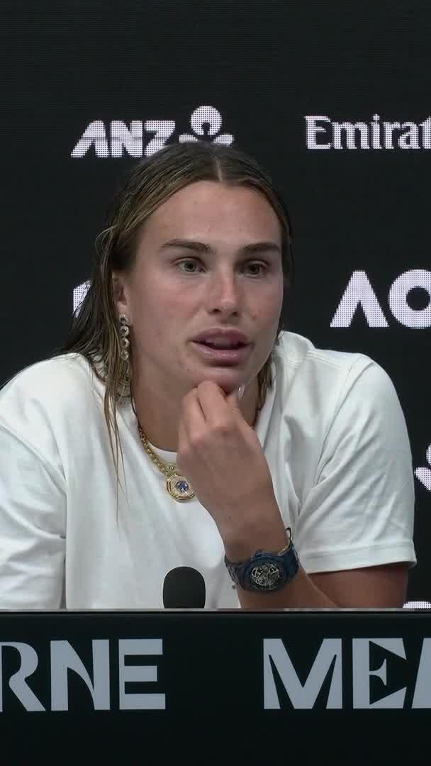 So much to be proud of 👏 Sabalenka Aryna • #AO26