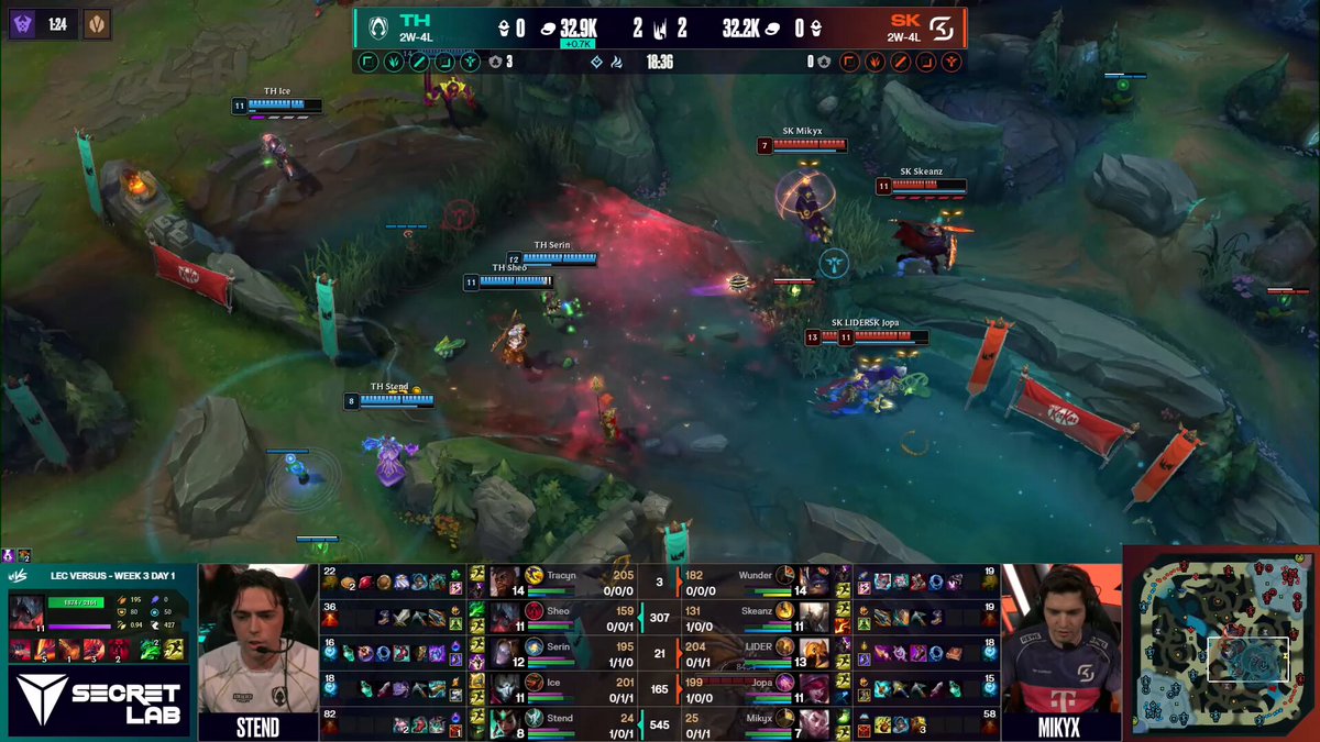 The 4-man shuffle from Adam! #LEC