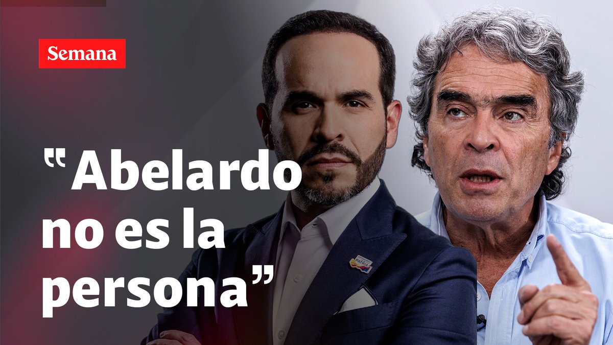 “Abelardo De La Espriella tiene un lenguaje y una forma de actuar en la política que está a tono con lo que es la polarización. No es la persona para conducir a Colombia”: Sergio Fajardo.