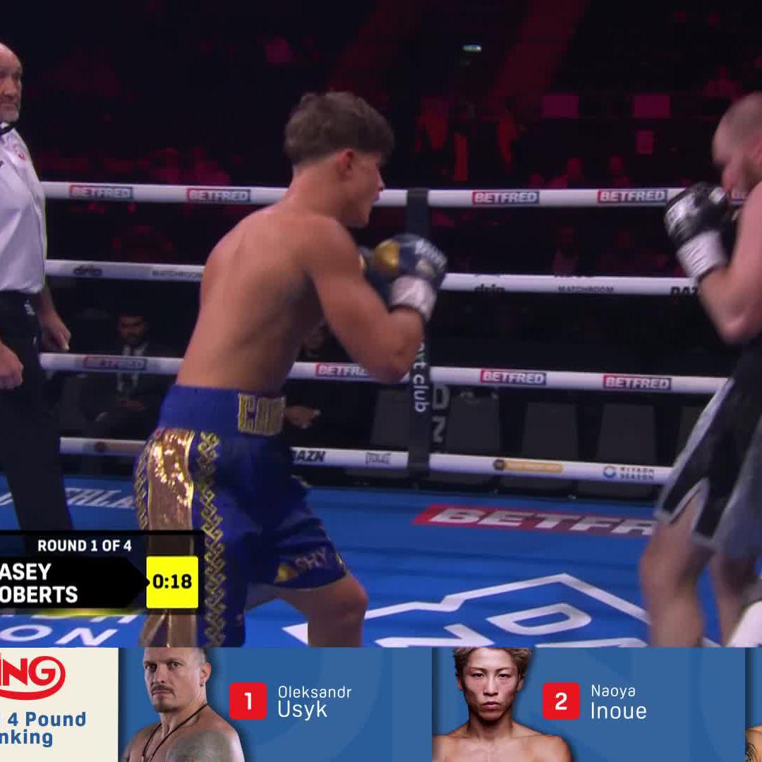 Brad Casey kicking off the Prelim action live on DAZN and our YouTube channel 👊 #MurtazalievKelly | Jan 31 | Live on DAZN ▪️