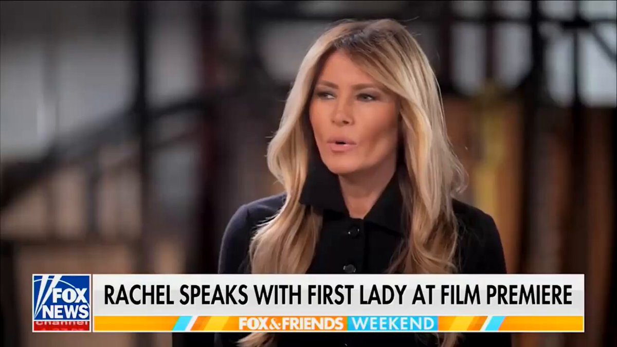 .First Lady Melania Trump compares being back in the White House with the first term: "This time I'm very action-oriented and mission-oriented... It's very different this time because I have much more support than the first time." WE LOVE OUR GREAT FIRST LADY!