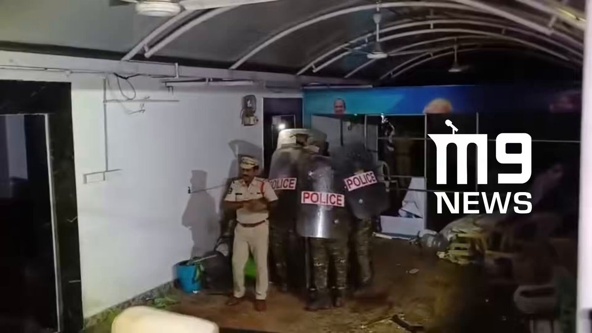 BREAKING: Finally arrested, #AmbatiRambabu over abusive remarks on AP CM. Being shifted to Nallapadu Police Station, Guntur. #ChandrababuNaidu