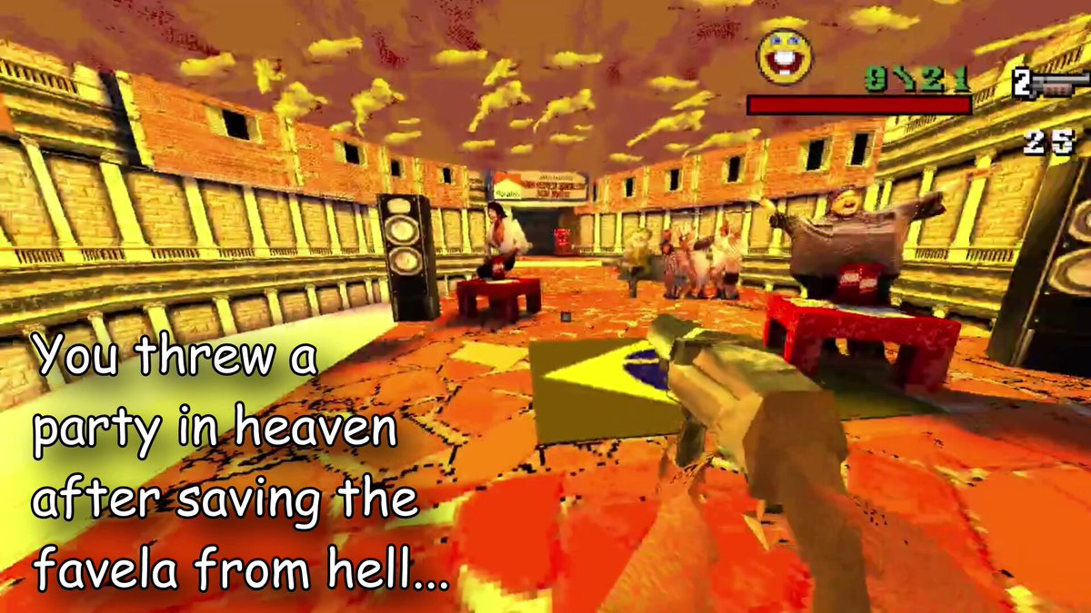 It's Joeveno's Birthday! But the gift is for YOU! BRAZILIAN DRUG DEALER BEFORE 4: DEMONS FROM THE PORTAL TO HELL I OPENED ARE STILL IN THE FAVELA AND NOW I HAVE TO SAVE MAMADAS FROM RONALDO A standalone expansion - 2.99$ - September 16th WISHLIST NOW The craziest fps of 2026