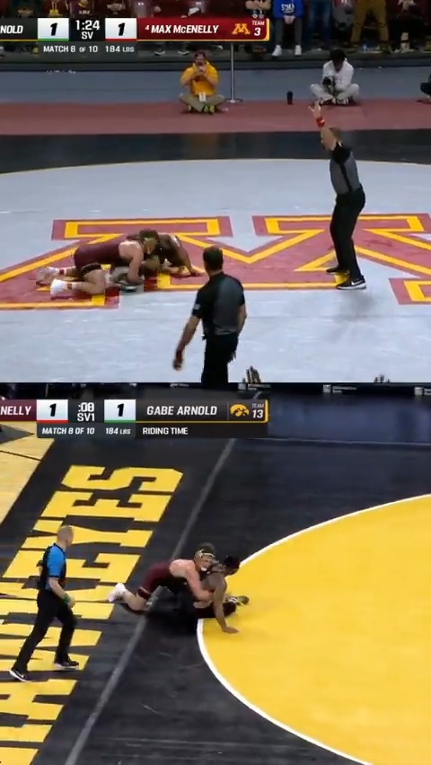 ⬆️ 2/14/25 ⬇️ 1/30/26 max mcenelly outlasted Gabe Arnold in a SV1 thriller for the second straight season 🔥