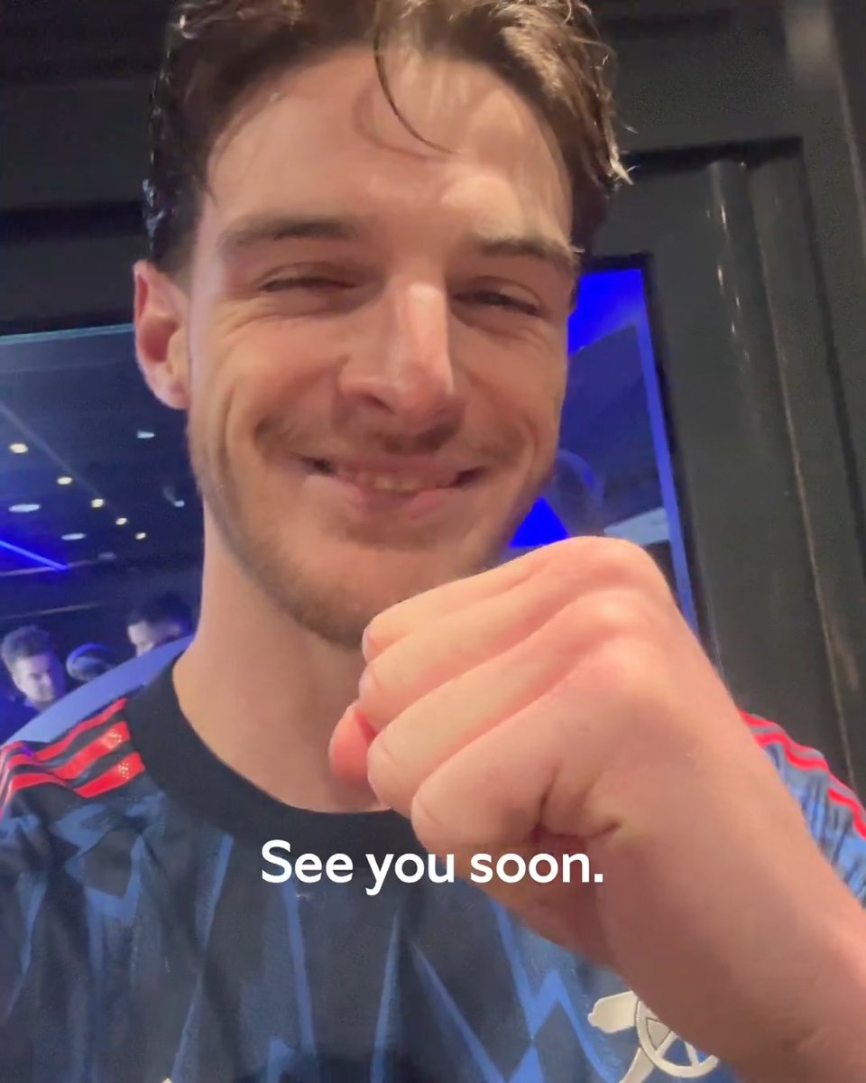 A special message to the Gooners from Dec 🤳