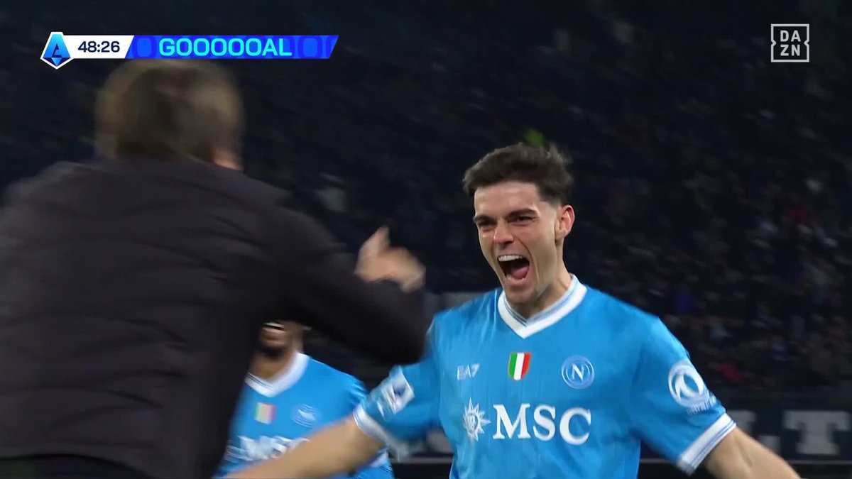 ¡QUÉ MA-NE-RA DE DEFINIR! 🚀😮‍💨 MIGUEL GUTIÉRREZ Y SU PRIMER GOL CON EL NAPOLI 💥 #SerieAenDAZN 🇮🇹