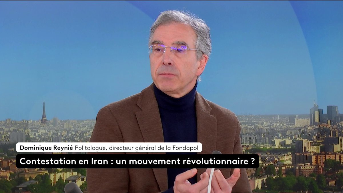 🔴 Iran : "La société iranienne rejette à la fois la théocratie et l’autoritarisme, dans un mouvement profond de sécularisation et de quête de liberté", analyse Dominique Reynié, politologue, directeur général de la Fondapol. #ToutEstPolitique #Canal16