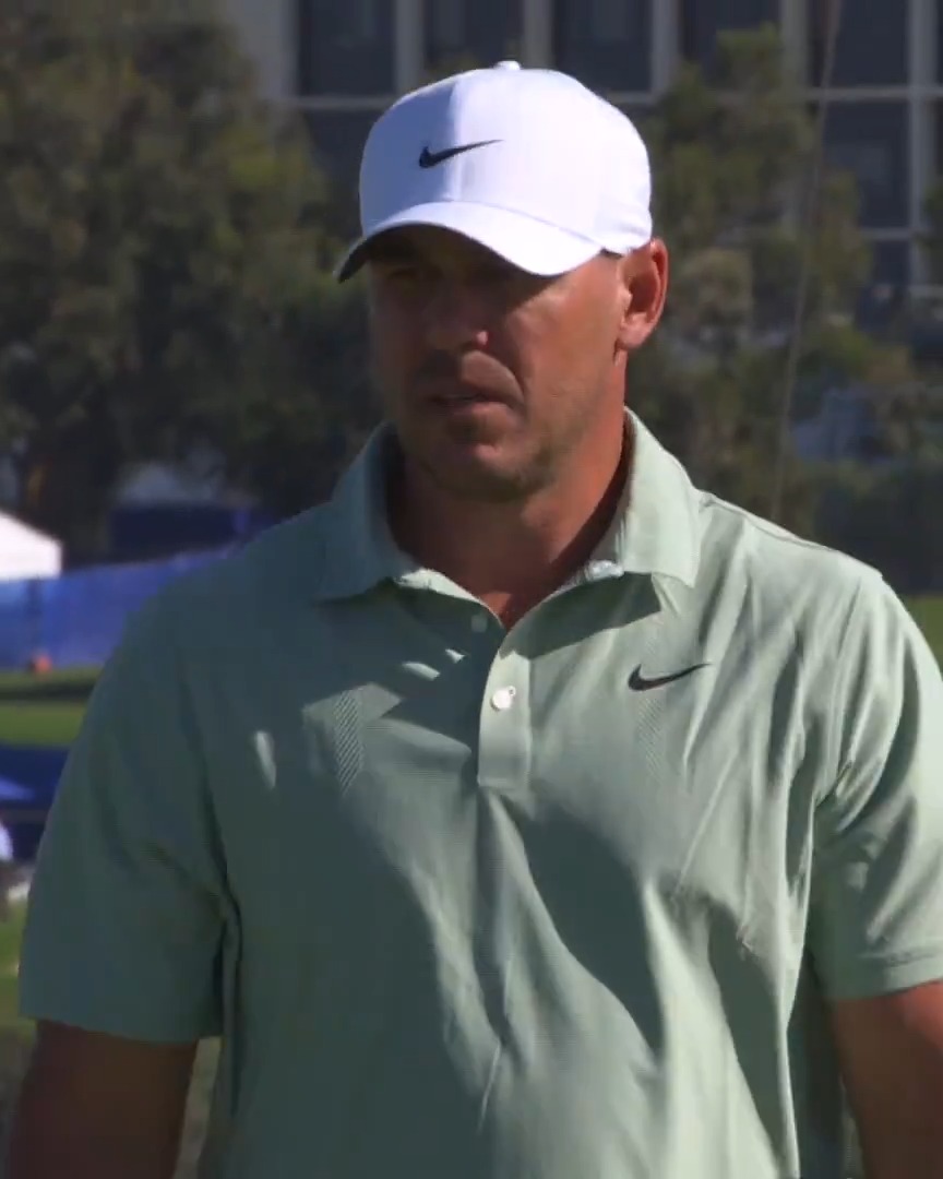 Birdie from 54 feet 😮💨 Brooks Koepka bounces back after a slow start Farmers Ins Open. 📺 Golf Channel