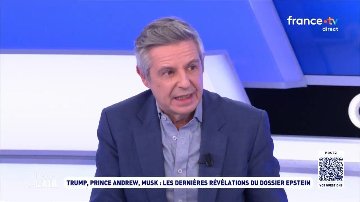 Révélations du dossier Epstein : "Donald Trump est un homme de 80 ans. Il veut laisser une dynastie derrière lui. Et on ne peut pas bâtir une dynastie à partir d'une histoire pareille."