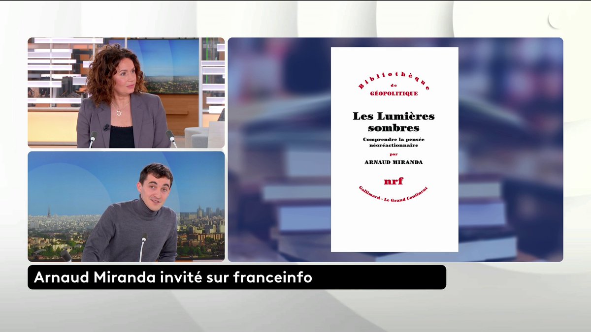 🔴 Idéologie : "La lumière sombre est une contre-modernité qui rejette démocratie et droits de l’homme au profit d’un capitalisme technologique sans limites morales", analyse Arnaud Miranda, essayiste et auteur de Les Lumières sombres. #ToutEstPolitique #Canal16