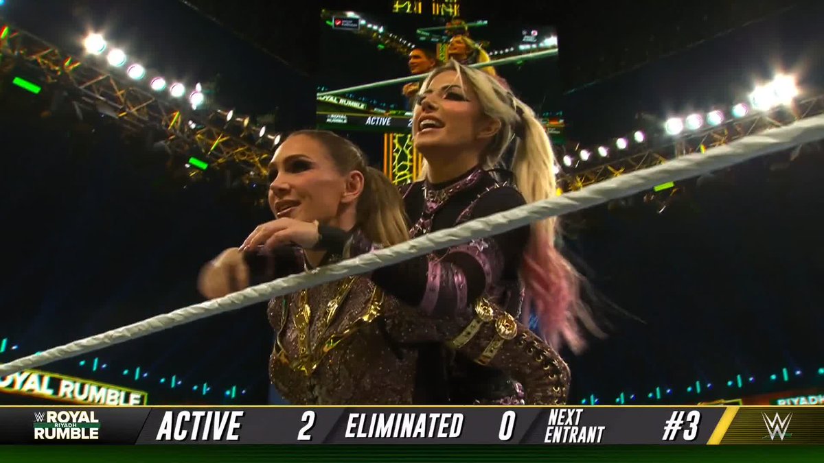 KIDDING! 🫶 Charlotte Flair Lexi (Kaufman) Cabrera