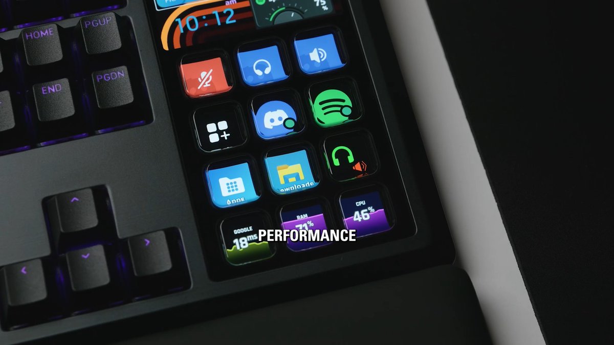 Get the full Stream Deck experience directly from your keyboard. ⌨️ Watch how you can bring GALLEON 100 SD to its full potential thanks to integrated hardware Stream Deck features like a display screen, dials, and LCD keys. Learn more:
