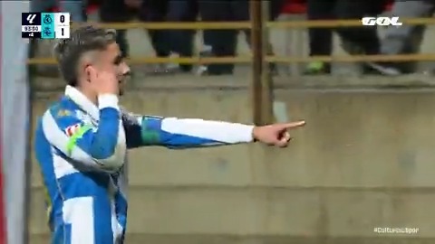 💙 Yeremay Hernández 🍍 no se puso nervioso para darle la victoria al RC Deportivo 🤩 #LALIGAHYPERMOTION gratis y en directo en GOL a través de GolStadium y principales operadores #GolesDePlata