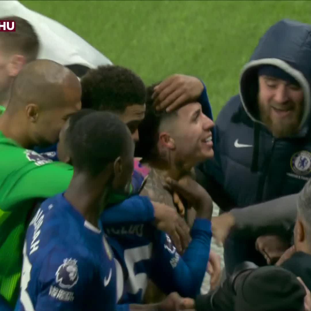 📅- 31st January 2023 - Signs for Chelsea 📝 📅- 31st January 2026 - Scores a stoppage time winner against West Ham ⚽⚡ What a way to celebrate his three year anniversary at the Bridge 🤩 #SSFootball | #SSPremierLeague | #CHEWHU