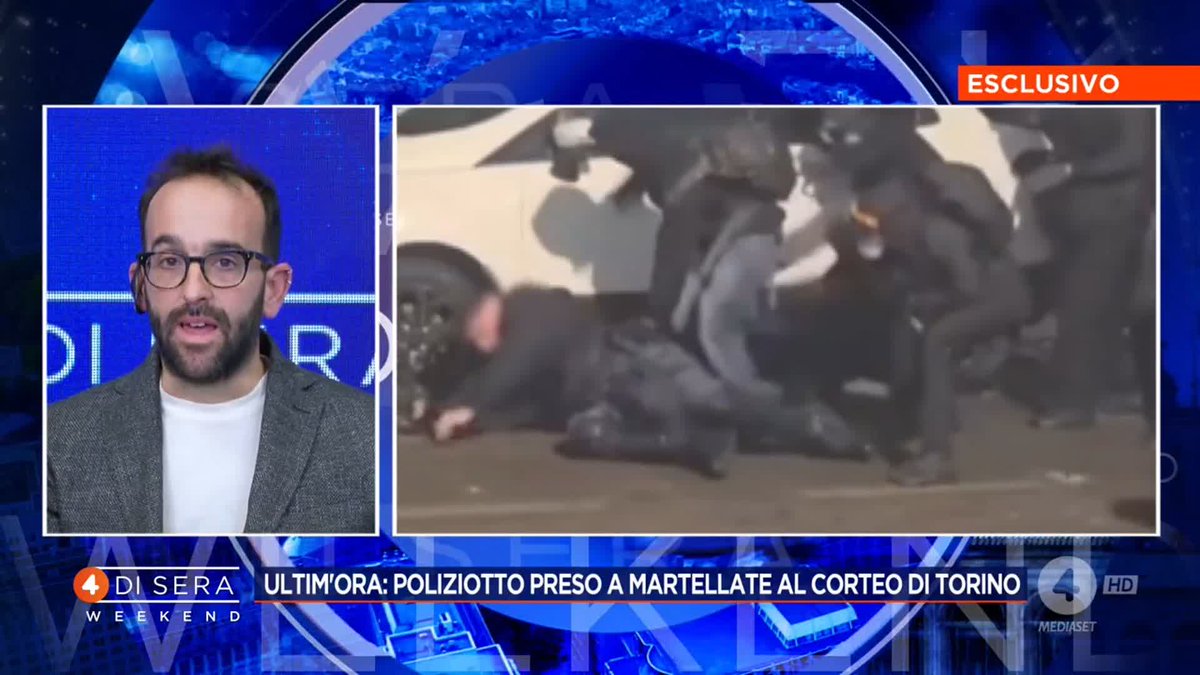 Corteo di #Torino Claudio Cerasa a #4disera Weekend: "Un'aggressione allo Stato di Diritto"