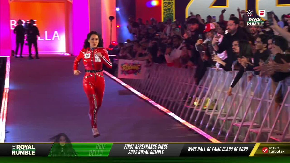 BRIE BELLA IS BACK‼️ #RoyalRumble LIVE on the ESPN App