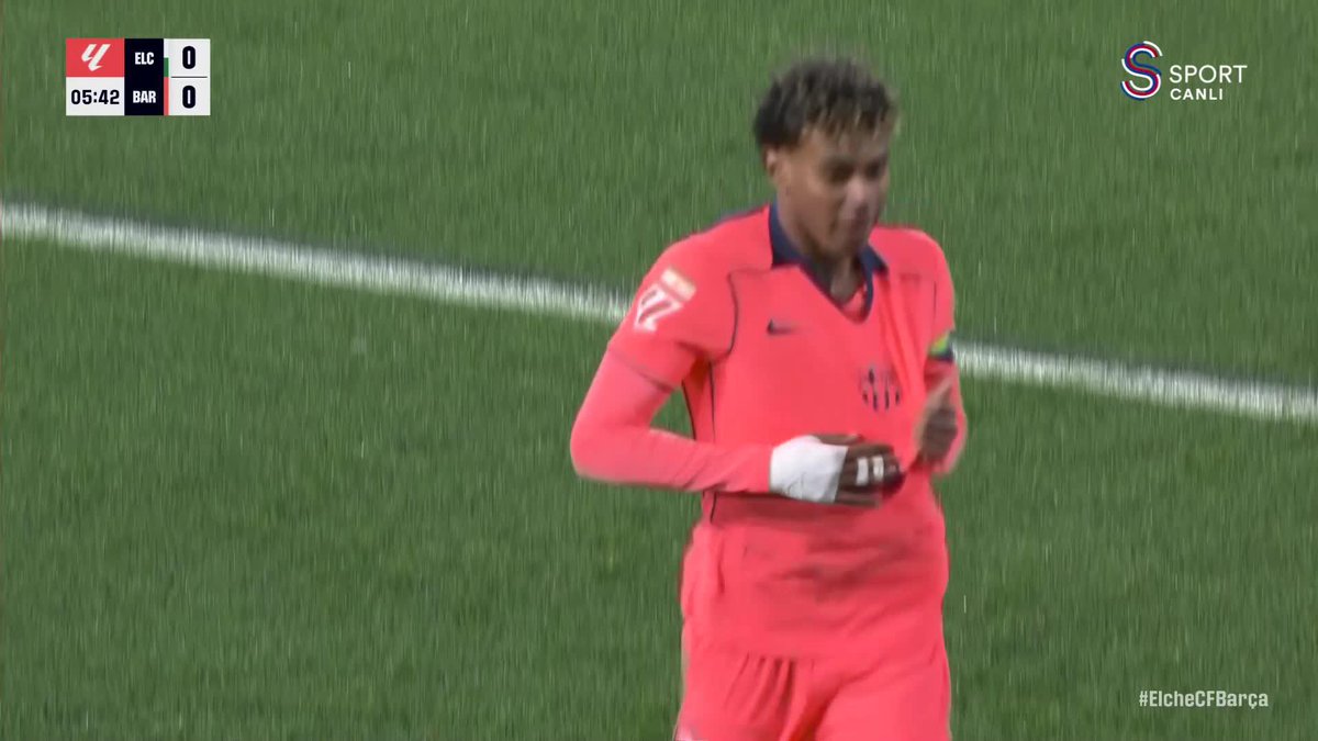 🔥 Lamine Yamal partiyi erken başlattı.