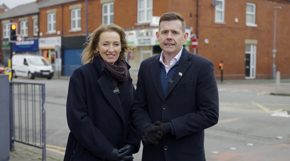 To the people of Gorton and Denton, if you care about your country and want real, positive change in your community, please head to your local polling station on 26 February and vote for your Reform UK candidate, Matt Goodwin. Let’s work together to bring positive change to Gorton and Denton. 🩵🇬🇧
