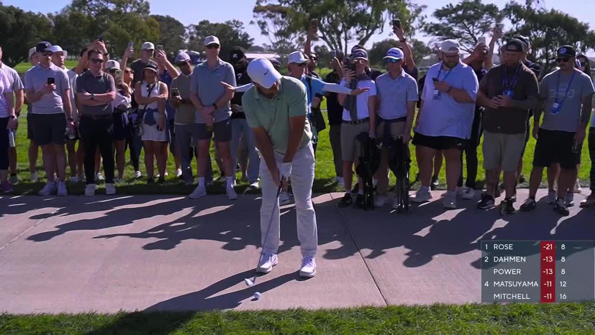 Man is it nice to have Brooks Koepka back. What a shot from the cart path.