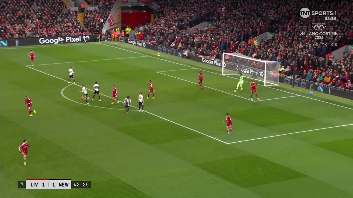 HUGO EKITIKE, WOW! ๐ Two goals in two minutes from the Frenchman as Liverpool turn the game around. TNT Sports & discovery+ UK