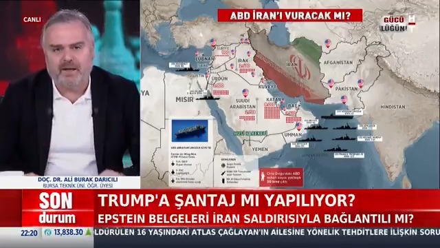 #SONDURUM - Trump İran'da neden fikir değiştirdi? Akademisyen Doç. Dr. Ali Burak Darıcılı #GerçekFikriNe'de yanıtladı.