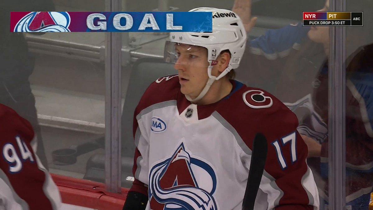 The Colorado Avalanche put five past the Detroit Red Wings 🔥