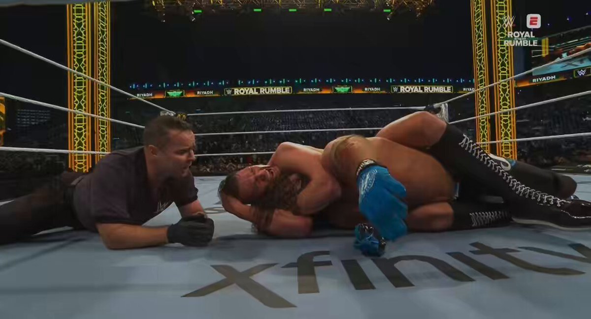 GUNTHER HAS OFFICIALLY ENDED THE CAREER OF AJ STYLES AJ STYLES MUST RETIRE FROM WWE THANK YOU AJ STYLES #RoyalRumble