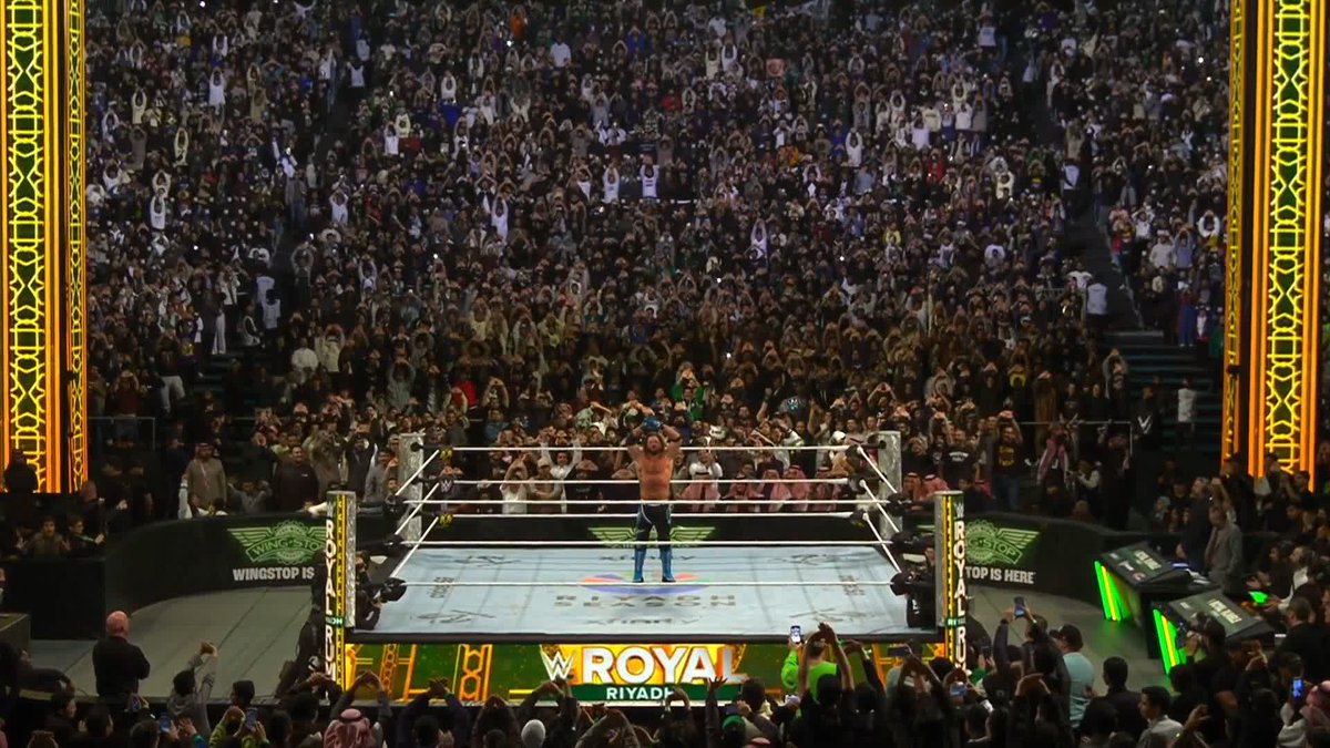THANK YOU, AJ!!! 👏 AJ Styles