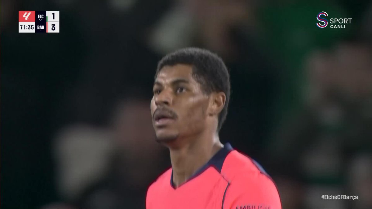 Barcelona Rashford'un golü ile farkı ikiye çıkardı! ⚽