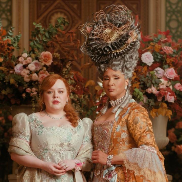 it’s actually upsetting to see lady whistledown being slowly taken over by the queen