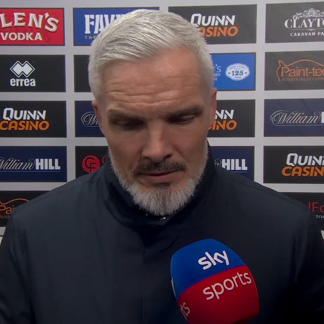 🗣️ "I'd love to see referees have the bravery not to go with VAR" 😬 "When the Hearts player watches it back, I think he'll be a little bit embarrassed with his reaction" Jim Goodwin is considering appealing Dundee United's two red cards ⤵️