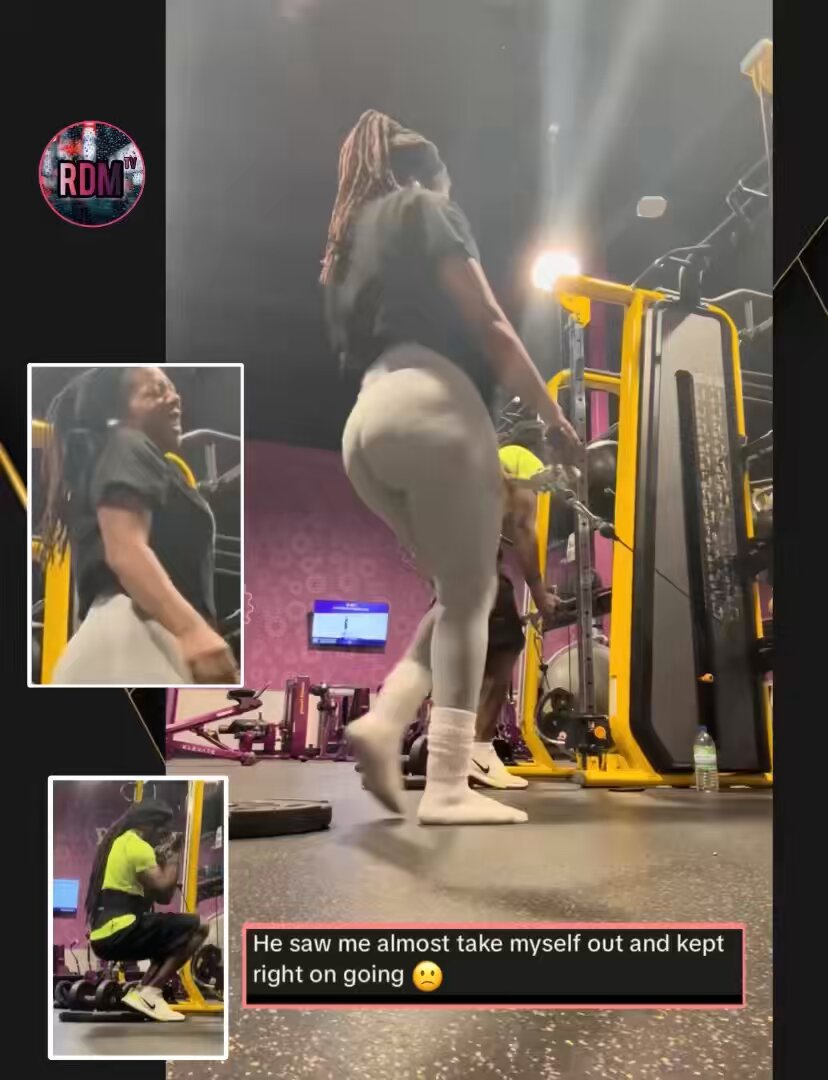 Woman is upset that a man at her gym continued his workout like nothing happened after she got hurt. ‘He saw me almost take myself out and kept right on going. He is supposed to whisk me away to safety!’ 👀🤔🏋🏽‍♀️
