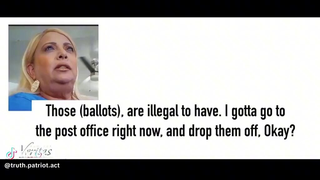 Hot mic 🎙️delivering "ballots" to rig the 2020 election. The American people need to see justice with these people for the hell we've gone thru with them putting people in office that were not legally elected.
