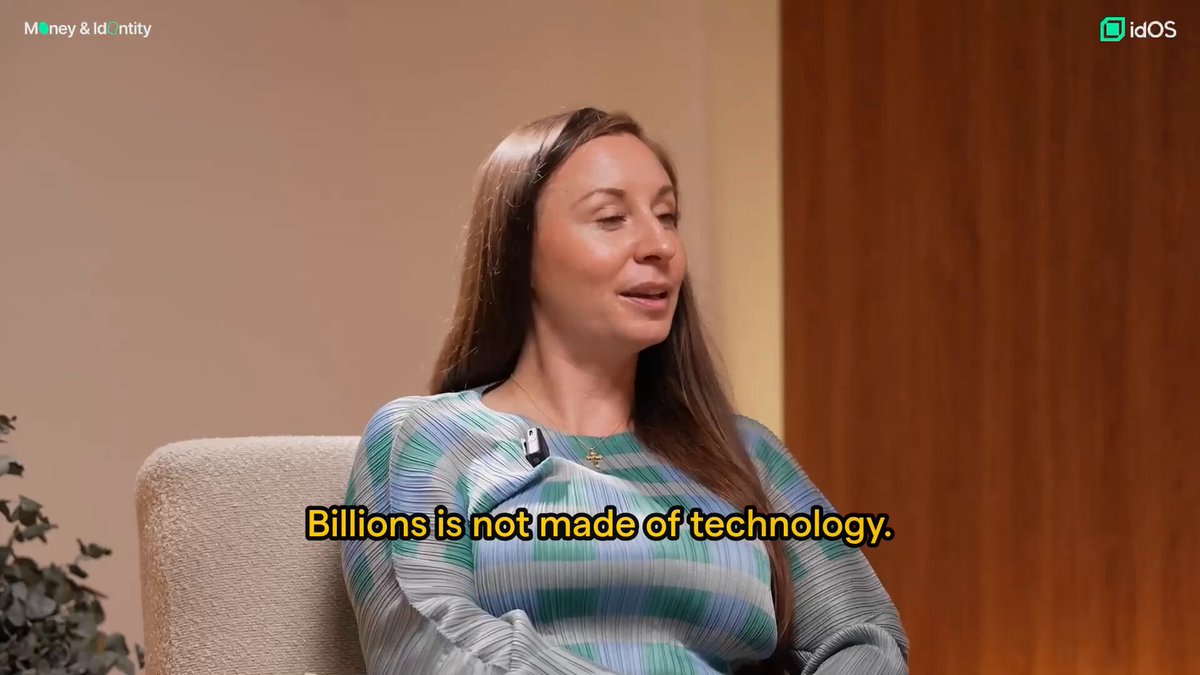 Billions is not made of technology. Billions is made of people and the agents who serve them. Says Billions CEO Evin McMullen evin That means: ✓ Billions is the first universal human and AI network ✓ Built with mobile-first verification ✓ Implementing identity technology swiftly ✓ Always in service of proving who you are ✓ Without revealing the underlying information that makes you you Your benefits: ✓ Verify from the comfort of your own device ✓ Not relying on creepy piece of hardware ✓ Not relying on foreign systems that require physical proximity ✓ Not relying on abundant trust in a totally unknown counterparty Billions Network means: ✓ accessibility ✓ inclusion ✓ scalability Resulting in a universally accessible layer of trust for the internet. Billions + idOS are on the same mission to make that happen 🤝 ✓ idOS aggregates verification providers, enables self-custody of user data, and powers credential reusability ✓ Billions generates ZK proofs & connects 2.4M+ verified users across multiple chains and applications 📸 Video clip from: "Money & Identity", Evin interviewed by idOS co-founder and COO Lluis Bardet, YouTube, Oct 3, 2025