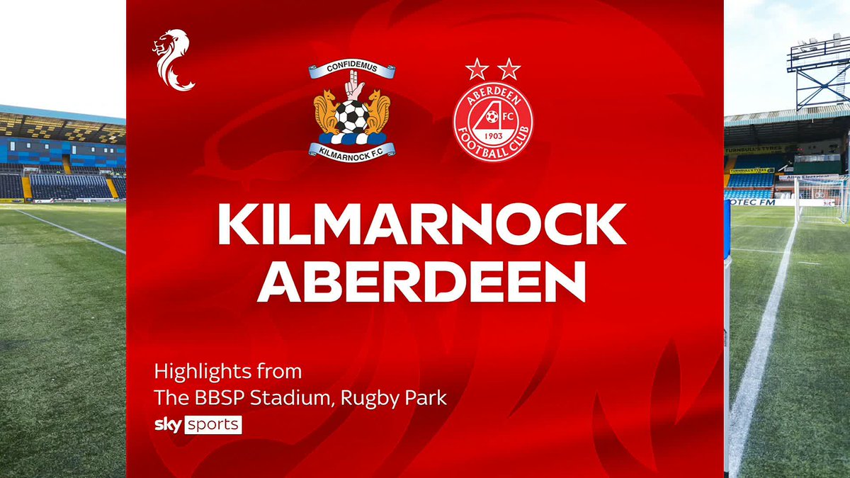 🐿️ Kilmarnock beat 10-man Aberdeen 3-0 to claim their first win in 17 Scottish Premiership matches! ⤵️