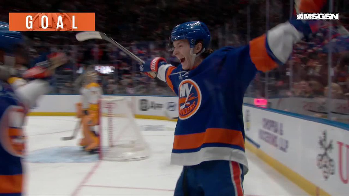 Schaefer walks right in and ROCKETS one home for his FIFTEENTH goal of the season!!! 🔥🚨