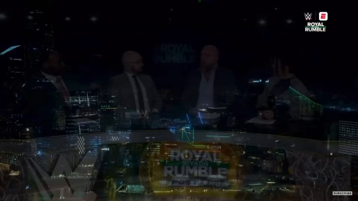 Triple H talking about Brie Bella’s return at the #RoyalRumble on the pre-show! GET INTO THE YES CHANTS! 🥹🫶🏻
