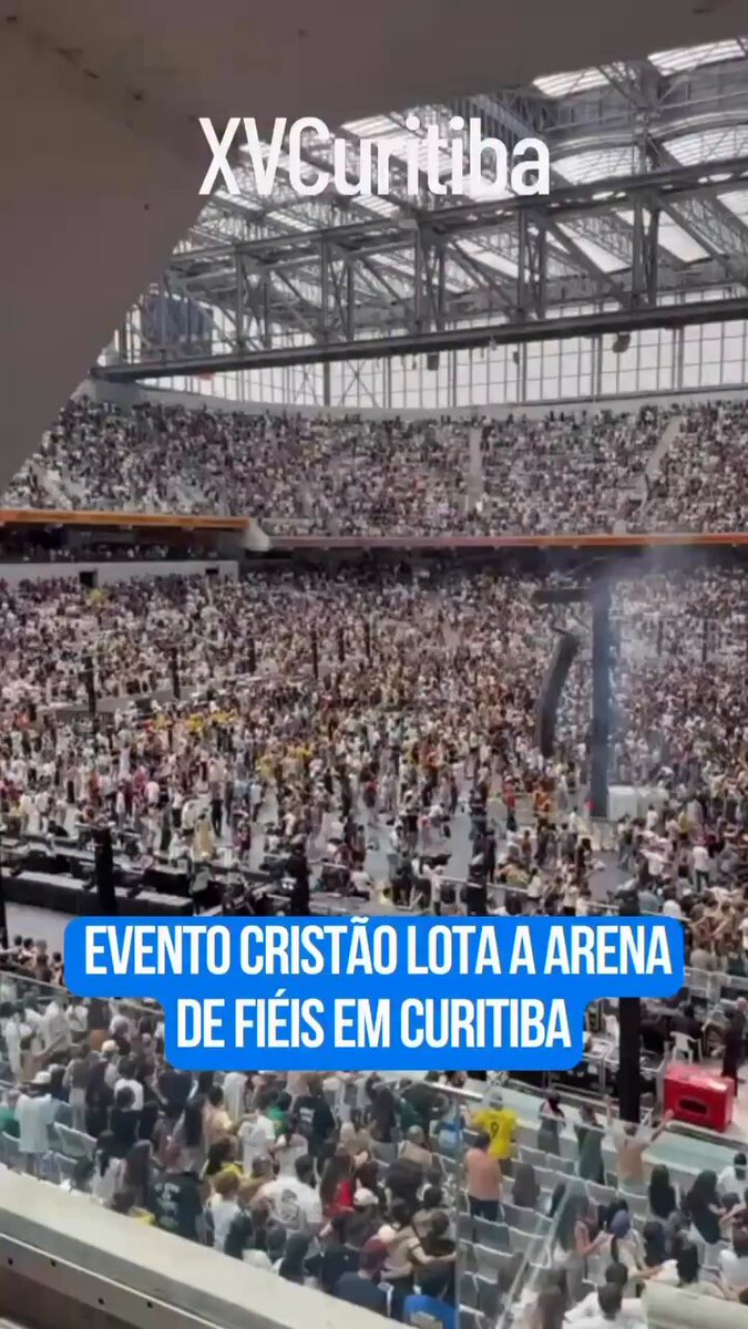 Evento cristão reuniu milhares de pessoas em Curitiba - 31/01/26