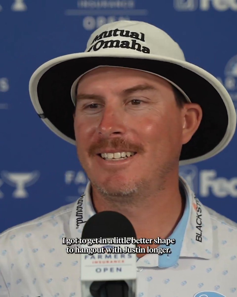 "I'm seven years younger than him, and I'm getting outdrove by 30 yards." Joel Dahmen kept it real when talking about Justin Rose's longevity. 😂