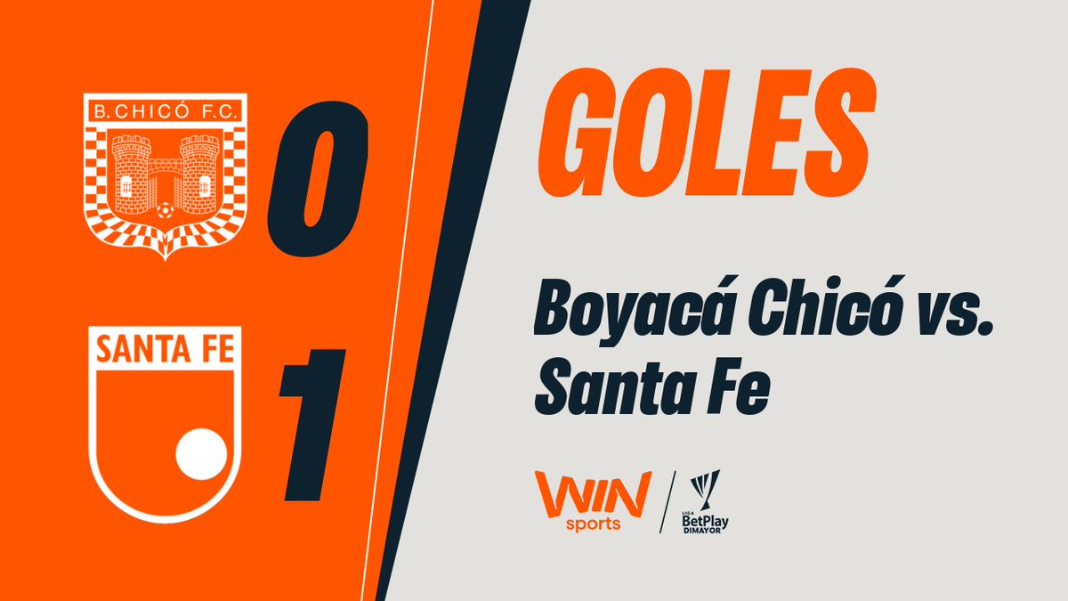🦁⚽🔥¡HÉROE EN EL ÚLTIMO SUSPIRO! Con gol de Emanuel Olivera en el cierre del encuentro, Santa Fe venció 1 a 0 a Boyacá Chicó por la fecha 4 y logran su primera victoria en #LALIGAxWIN.