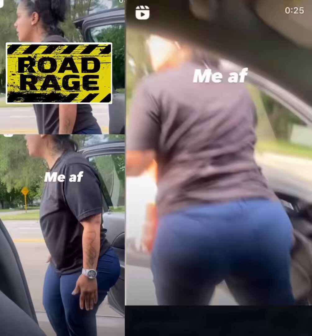 Road rage incident captured on camera in NYC.