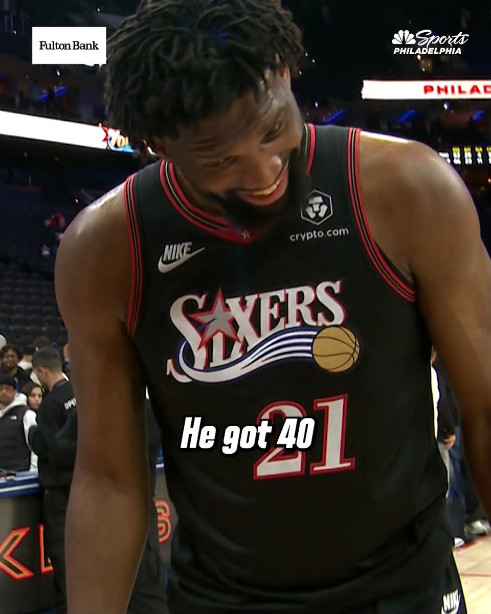 The sweetest little cameo in Joel's postgame interview. 🥹 | Fulton Bank Customer Support