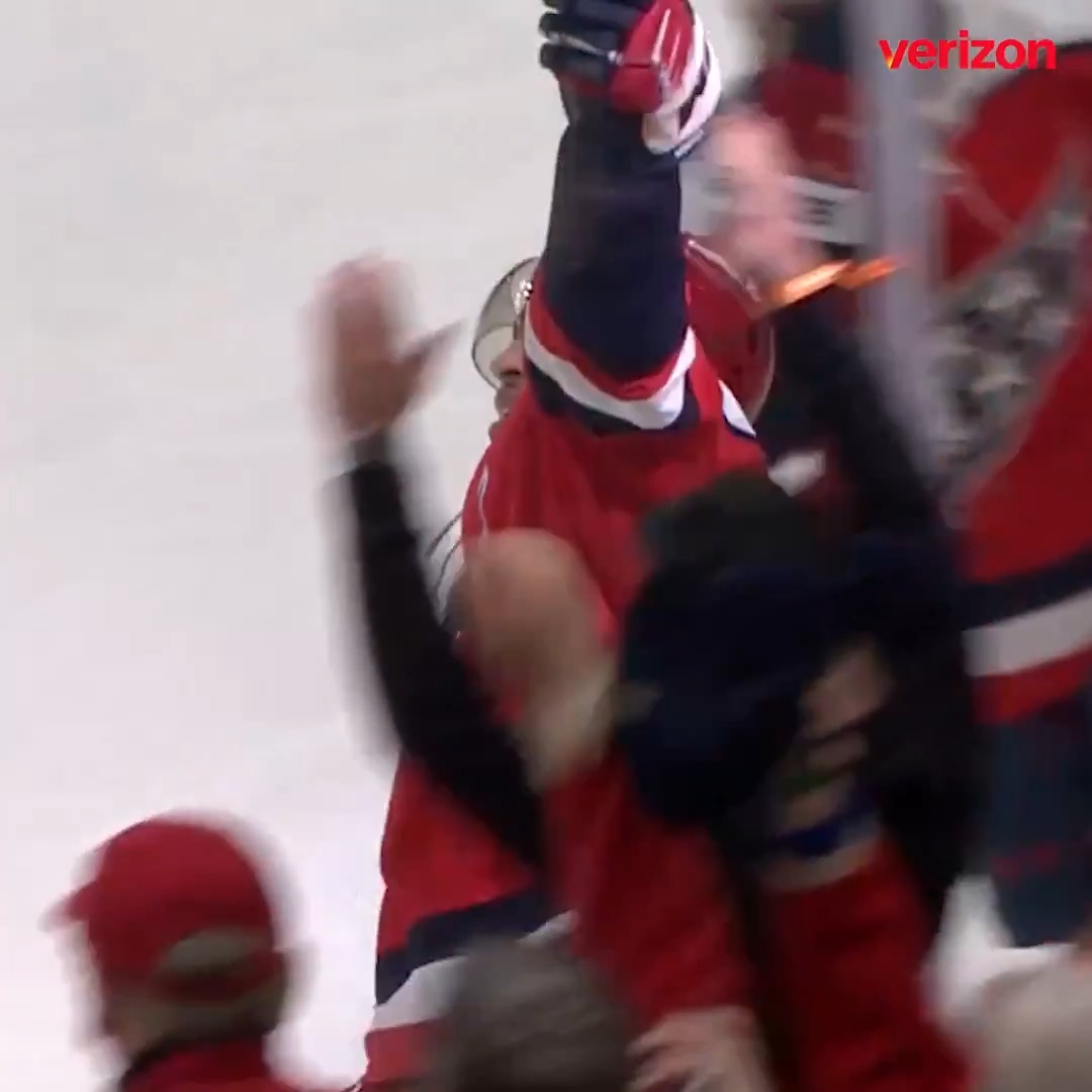 Win of the year candidate for the Caps. Put three guys on IR today, both of their goalies were out, and they fell behind 3-0. Came back for an OT win.