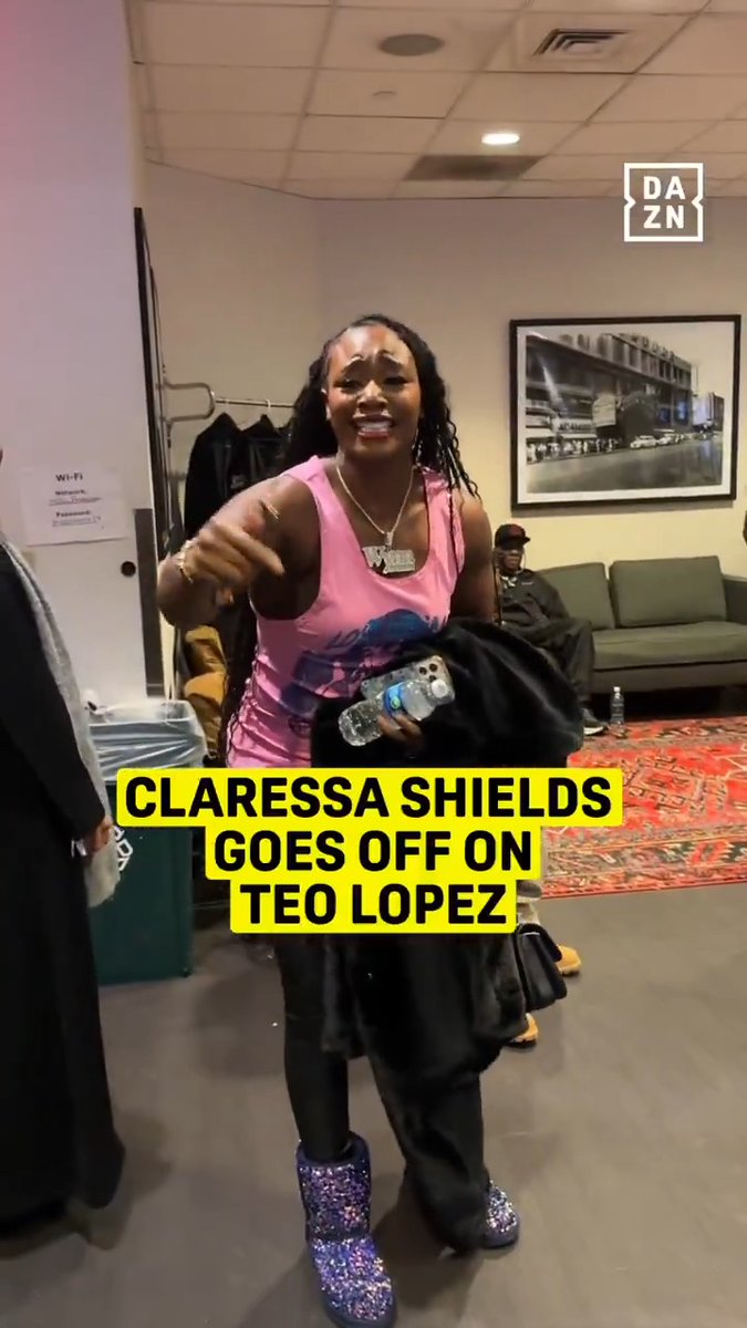 IT'S PERSONAL FOR Claressa Gwoat Shields 😡 🎟️ Buy RING 6 NOW HERE --> #RING6 | Teofimo Lopez vs Shakur Stevenson | LIVE NOW | Exclusively on DAZN | @RingMagazine
