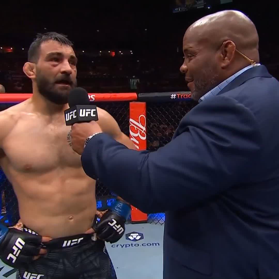 He has all the top lightweights in mind 👀 [ #UFC325 | Benoît "God of War" Saint Denis ]