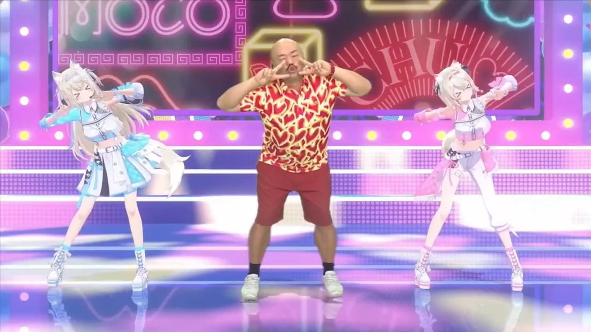 フワモコの対応が辛辣すぎたwww これ水ダウの『Vtuberのライブにゲストで呼ばれて辛辣な対応されてもクロちゃんなら受け入れちゃう説』とかじゃないよね?😂 #FWMCbday26