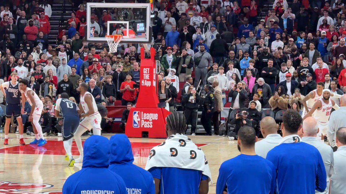 Jason Kidd was livid during his postgame presser. He thought Cooper Flagg was fouled on this layup attempt. “I saw a foul. Sean (Wright), Simone (Jelks) & Jason (Goldberg) were awful tonight. It’s unacceptable. It’s a foul & he needs to be at the free throw line. Does he make both? That’s up to the player.”