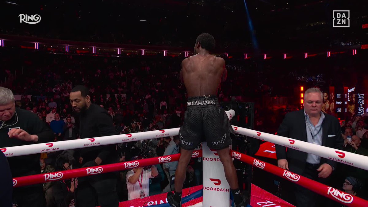 KEYSHAWN DAVIS WITH THE BUZZER-BEATER STOPPAGE!!! 🔥 🎟️ Buy RING 6 NOW HERE --> #RING6 | Teofimo Lopez vs Shakur Stevenson | LIVE NOW | Exclusively on DAZN | @RingMagazine