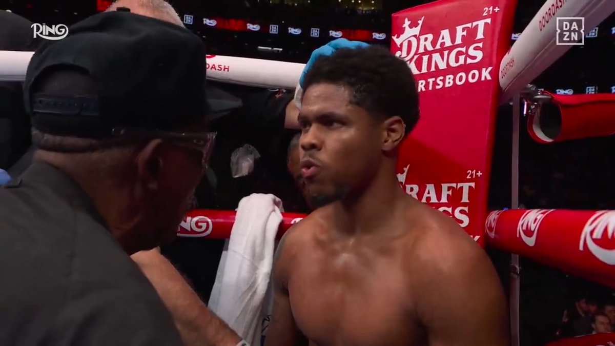 In Shakur's corner 👂 🎟️ Buy RING 6 NOW HERE --> #RING6 | Teofimo Lopez vs Shakur Stevenson | LIVE NOW | Exclusively on DAZN | Ring Magazine
